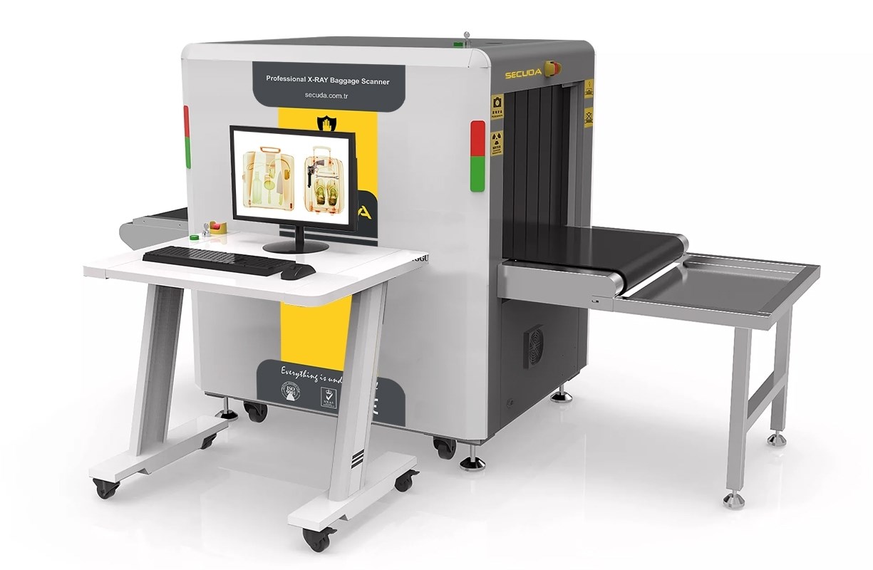 Secuda 6550C 19 “LCD ekranlı Valiz Ve Bavul Tarama Profesyonel X-Ray Cihazı